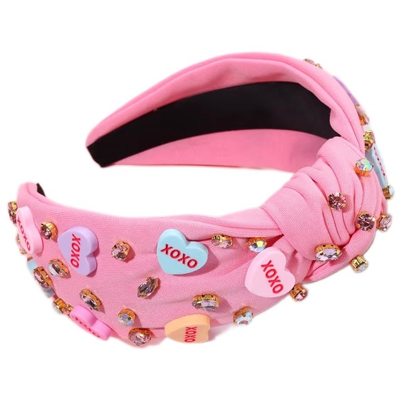 Accessories - Valentine’s Day Conversation Hearts Headband